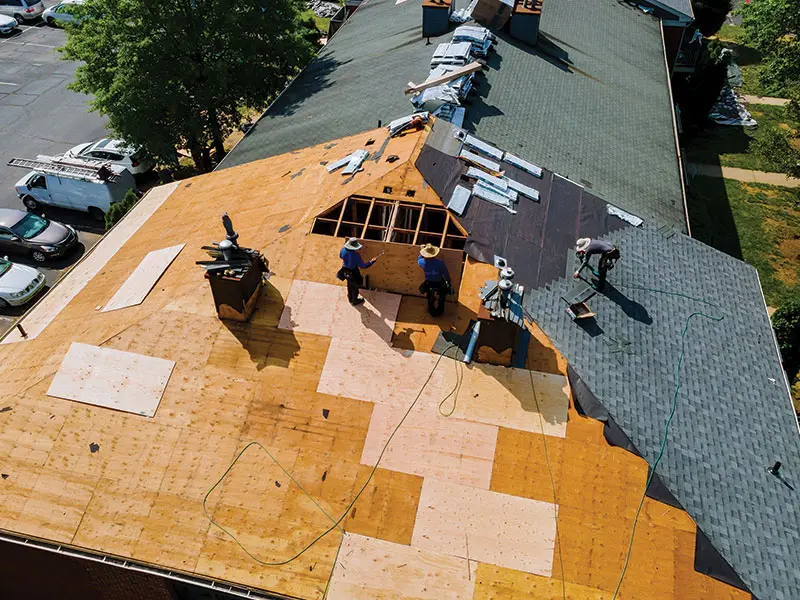 Residential roofing service
